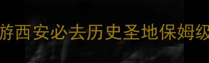 图片 骊山秦始皇陵+兵马俑深度游西安必去历史圣地保姆级攻略（附交通门票路线）1
